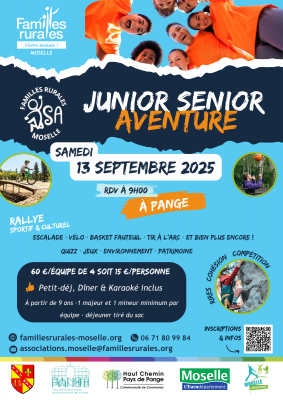 JUNIOR SENIOR AVENTURE