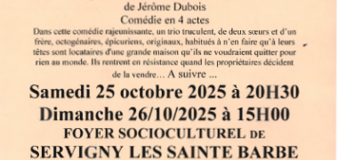 🎭 Le Théâtre Amateur des Auboris présente sa nouvelle pièce !
