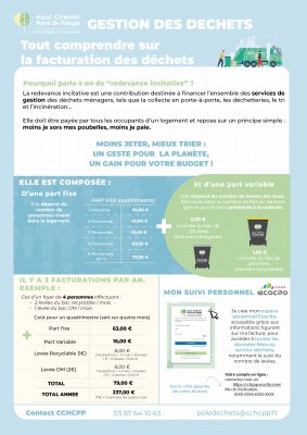 GESTION DES DECHETS - TOUT COMPRENDRE SUR MA FACTURE